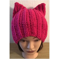 Grenadine Pink Pussy Cat Hat  eb-52165768